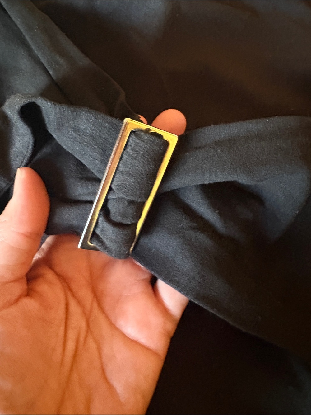 Zara Black Halter Neck Top, adjustable top - Picture 6 of 6